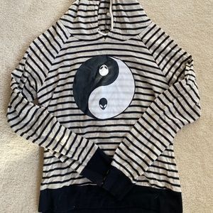Alien Ying Yang Hoodie